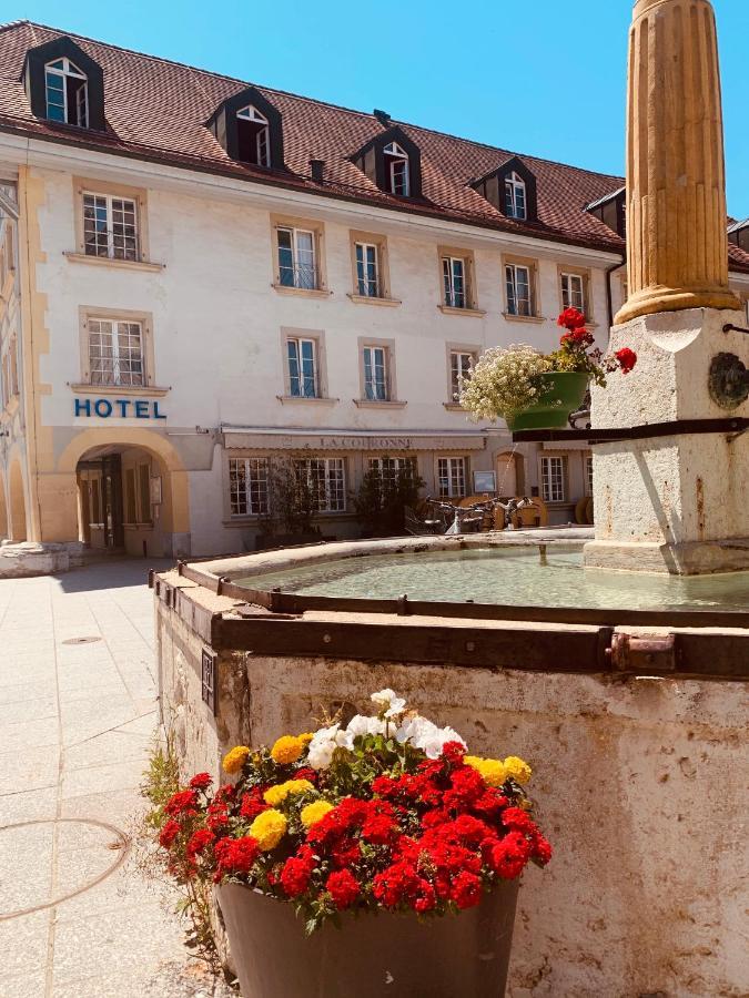 Swiss Hotel La Couronne Αβάνς Εξωτερικό φωτογραφία
